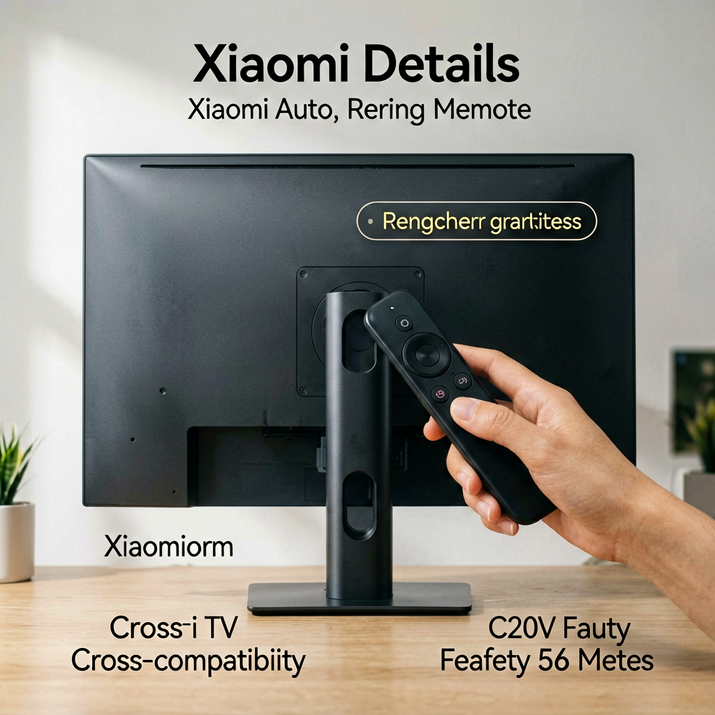 Xiaomi Details Why the Pengcheng Series Rear Screen Uses a Physical Remote