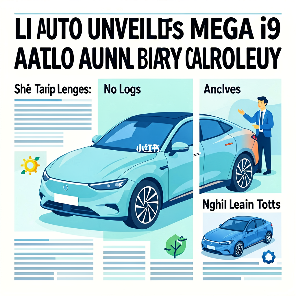 Li Auto unveils MEGA and i9, previews self-developed chip and battery rollout
