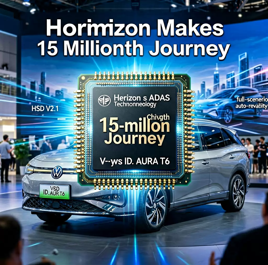 Horizon Makes 15 Millionth Journey Chip for VW's ID. AURA T6