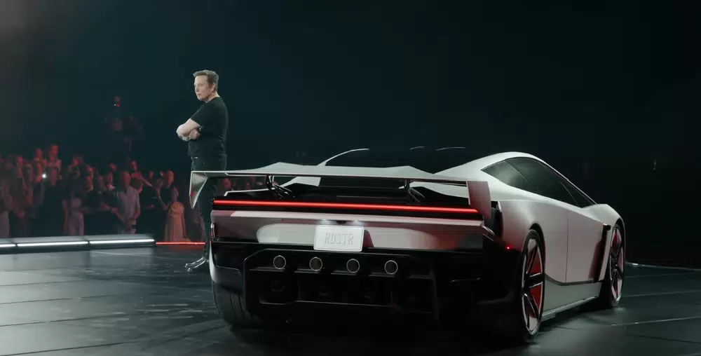 Tesla Unveils Flying Roadster With Stunts, 2028 Production Target